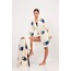 Blue Eye Pamuklu Müslin Kimono + Peştemal