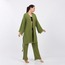 Classic Pamuklu Müslin Kimono Yeşil Takım