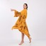 Eye Sarı Pamuklu Müslin Kimono