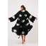 Green Eye Pamuklu Müslin Kimono Siyah