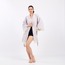 Jakarlı Damask Pamuklu Müslin Kimono