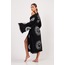 Helios Taş Baskılı Pamuklu Müslin Kimono