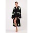 Green Eye Pamuklu Müslin Kimono Siyah
