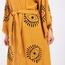 Eye Sarı Pamuklu Müslin Kimono