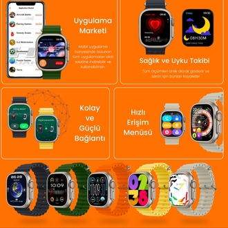Watch HK 10 Ultra 3 Max Akıllı Saat

