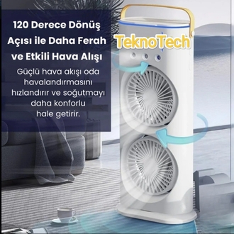 Buhar Üflemeli Double Fan