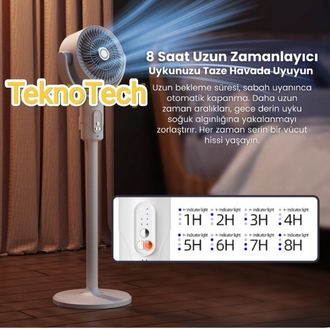 Ayarlanabilir Ayaklı Mega Fan (Şarjlı)

