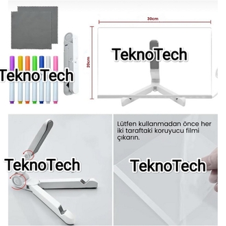Led Işıklı Çizim Tahtası (30x20cm)  