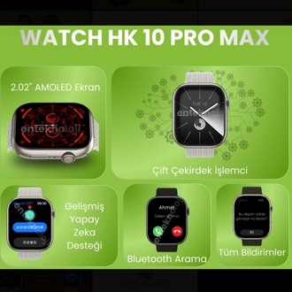 Watch HK 10 Pro Max+ Akıllı Saat

