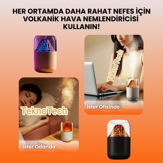 Volkanik Hava Nemlendirici Humidifi