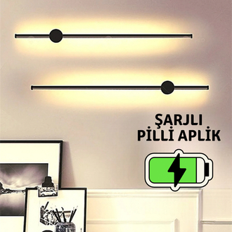 NOVA YENİ ŞARJLI LED DUVAR APLİĞİ