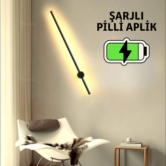 NOVA YENİ ŞARJLI LED DUVAR APLİĞİ