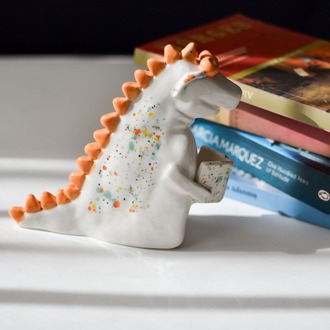 Kitap Kurdu Dragon Figür (turuncu)