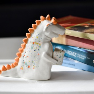 Kitap Kurdu Dragon Figür (turuncu)