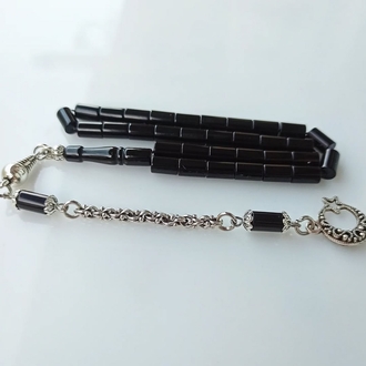 Bilek Boy Orjinal Ateş Kehribar Tesbih. 5x8mm