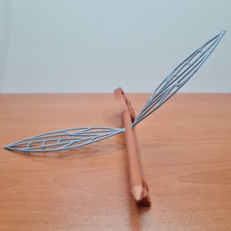 Sırlar Odası Kanatlı Anahtar 3D Baskı Koleksiyon Parçası