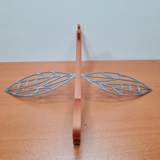 Sırlar Odası Kanatlı Anahtar 3D Baskı Koleksiyon Parçası