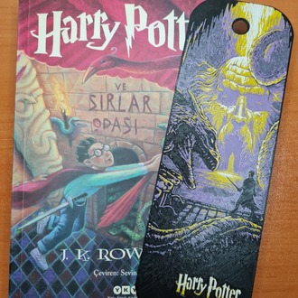 Harry Potter ve Sırlar Odası Temalı Kitap Ayracı