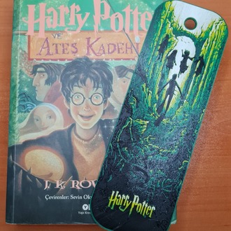 Harry Potter ve Ateş Kadehi Temalı Kitap Ayracı