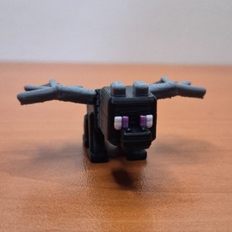 Minecraft Ender Ejderhası 3D Figür