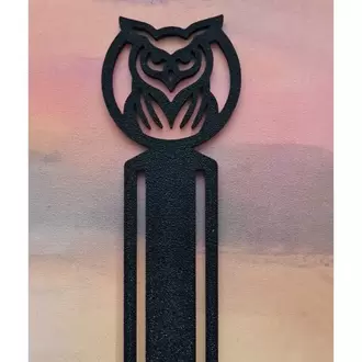 Baykuş Tasarımlı Kitap Ayracı