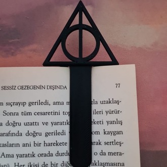 Harry Potter Ölüm Yadigarları Kitap Ayracı
