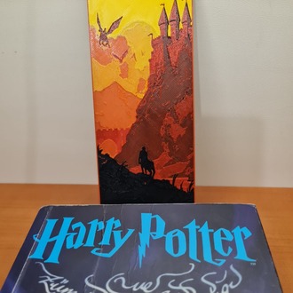 Harry Potter ve Zümrüdüanka Yoldaşlığı Temalı Kitap Ayracı