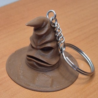 Teteoka Harry Potter Seçmen Şapka 3D Anahtarlık