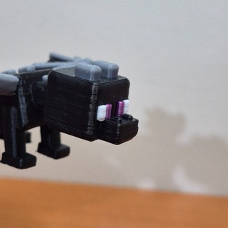 Minecraft Ender Ejderhası 3D Figür