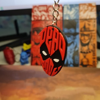 Deadpool 3D Baskı Anahtarlık