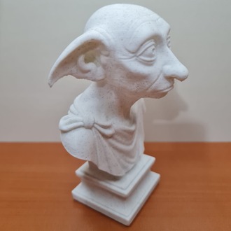 Harry Potter Dobby Mermer Tasarım Büst Figür