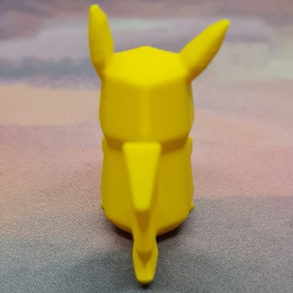 Minimalist Tasarım Pokemon Pikachu 4cm'lik Figür