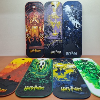 Harry Potter Kitap Temalı Kitap Ayracı Seti (7 Parça)