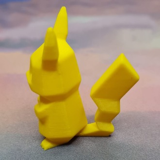 Minimalist Tasarım Pokemon Pikachu 4cm'lik Figür