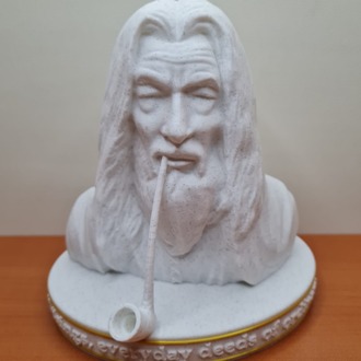 Yüzüklerin Efendisi Gandalf Büstü