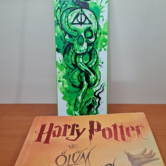 Harry Potter ve Ölüm Yadigarları Temalı Kitap Ayracı