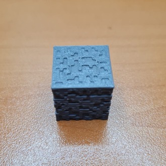 Piksel Tasarım Dekoratif Taş Blok - 3D Baskı Oyun Dekoru - ( sadece 1 (Bir) adet )