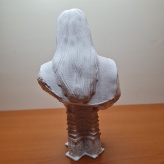 Saruman Büst 3D Baskı Koleksiyon Parçası