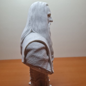Saruman Büst 3D Baskı Koleksiyon Parçası