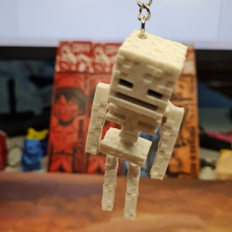 Minecraft İskelet Hareketli Anahtarlık