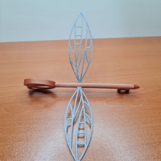 Sırlar Odası Kanatlı Anahtar 3D Baskı Koleksiyon Parçası