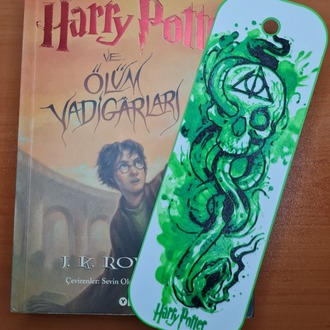 Harry Potter ve Ölüm Yadigarları Temalı Kitap Ayracı