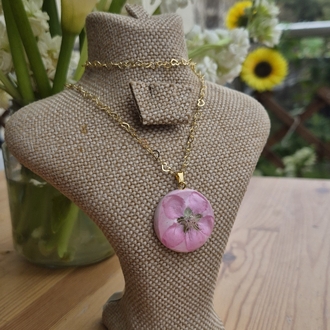 Bahar çiçeği kolye