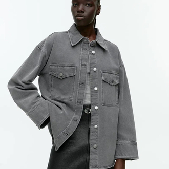 Arket Denim Gömlek - Gri