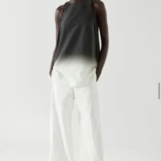 COS Ombre Keten Tunik - Desenli