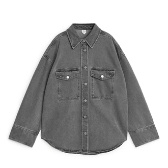 Arket Denim Gömlek - Gri