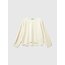 Benetton Modal Karışımlı Sweatshirt - Krem
