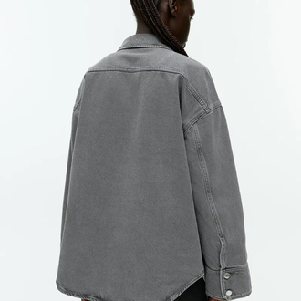 Arket Denim Gömlek - Gri