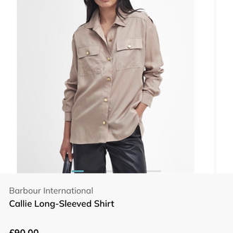 Barbour Callie Gömlek - Natürel