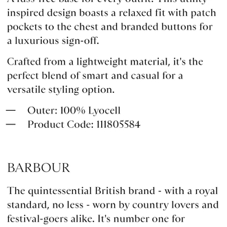 Barbour Callie Gömlek - Natürel